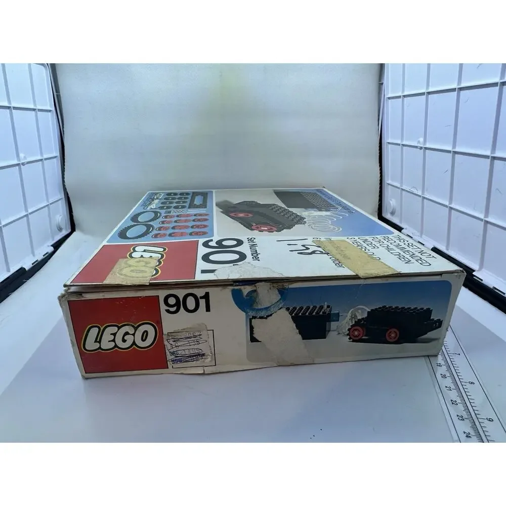 Lego 901 Basic Universal Motor Set 1976 Complete Retired 4.5V Pre-owned